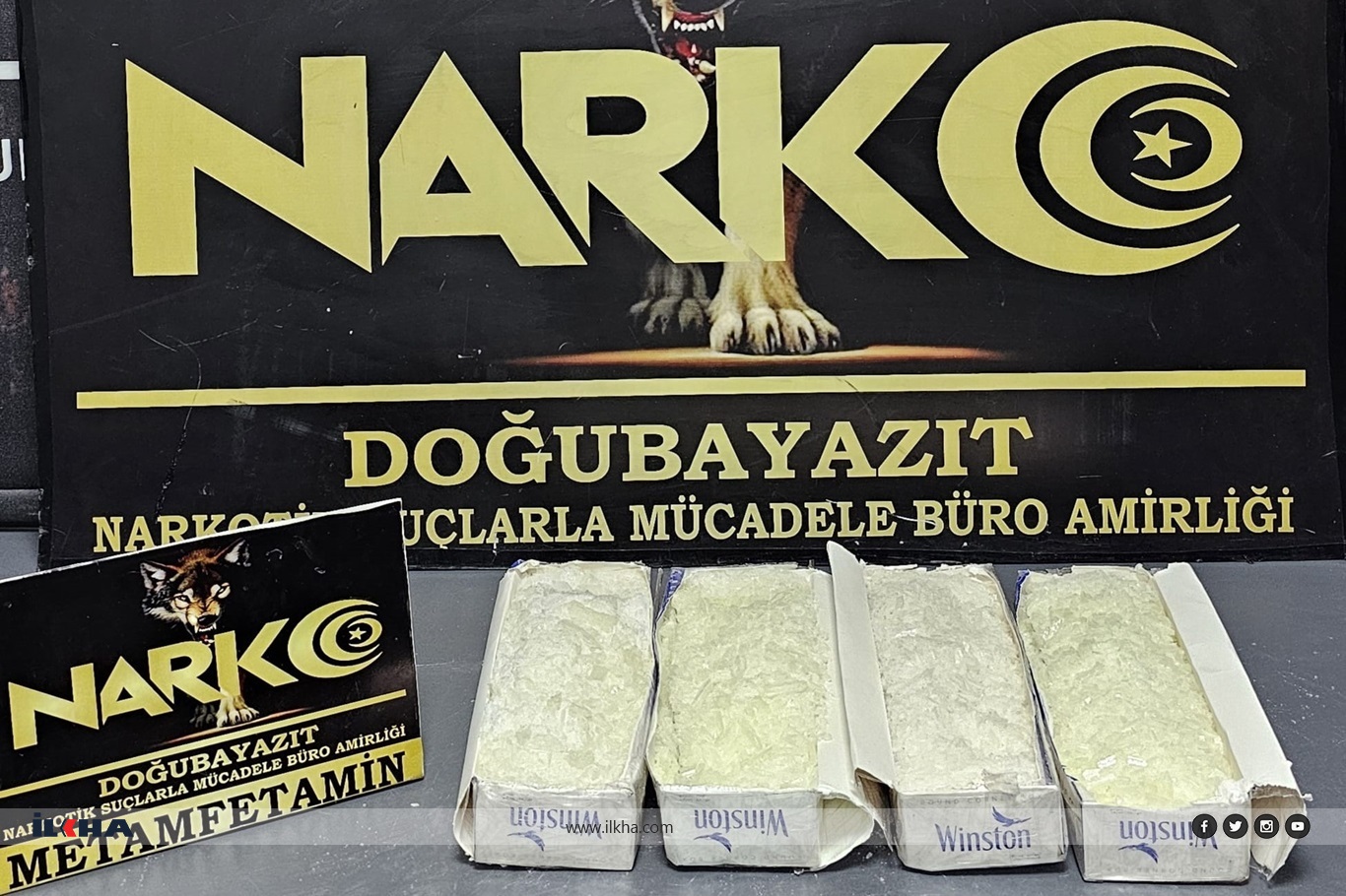 Ağrı'da 3 kilogram ağırlığında uyuşturucu ele geçirildi Ağrı'da 3 kilogram ağırlığında uyuşturucu ele geçirildi
