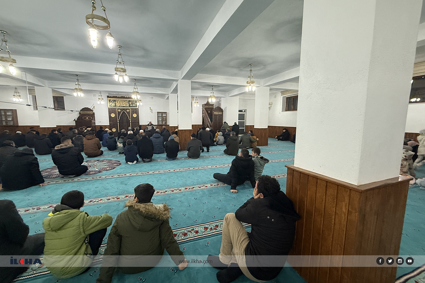 Konya’da gençler yeni yılın ilk sabah namazında buluştu