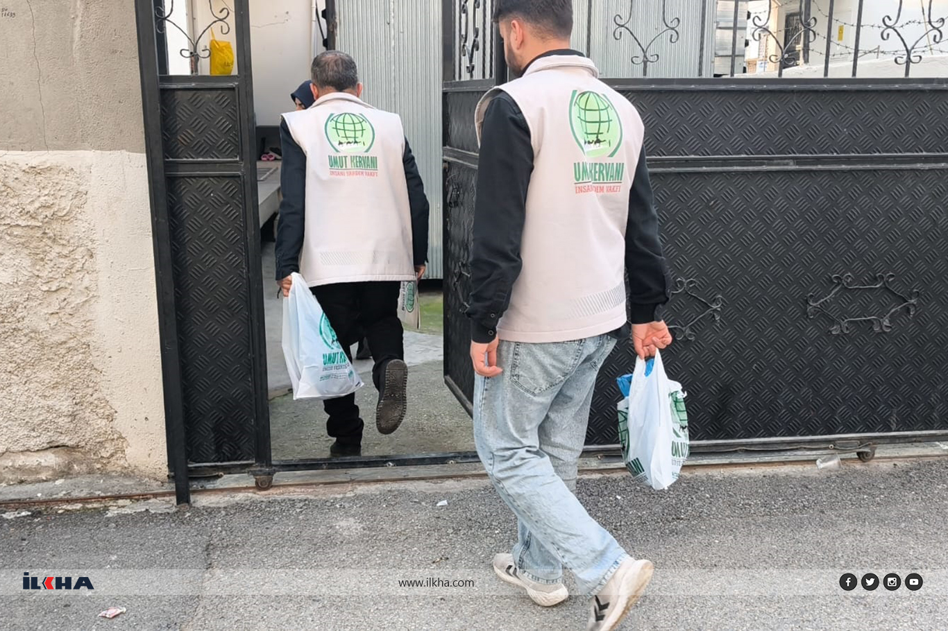 Tarsus Umut Kervanı Derneği’nden ihtiyaç sahibi ailelere yardım