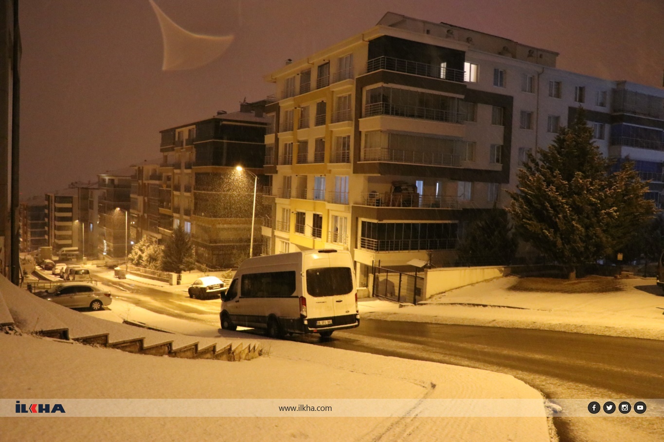 Ankara’da kar yağışı etkili oldu