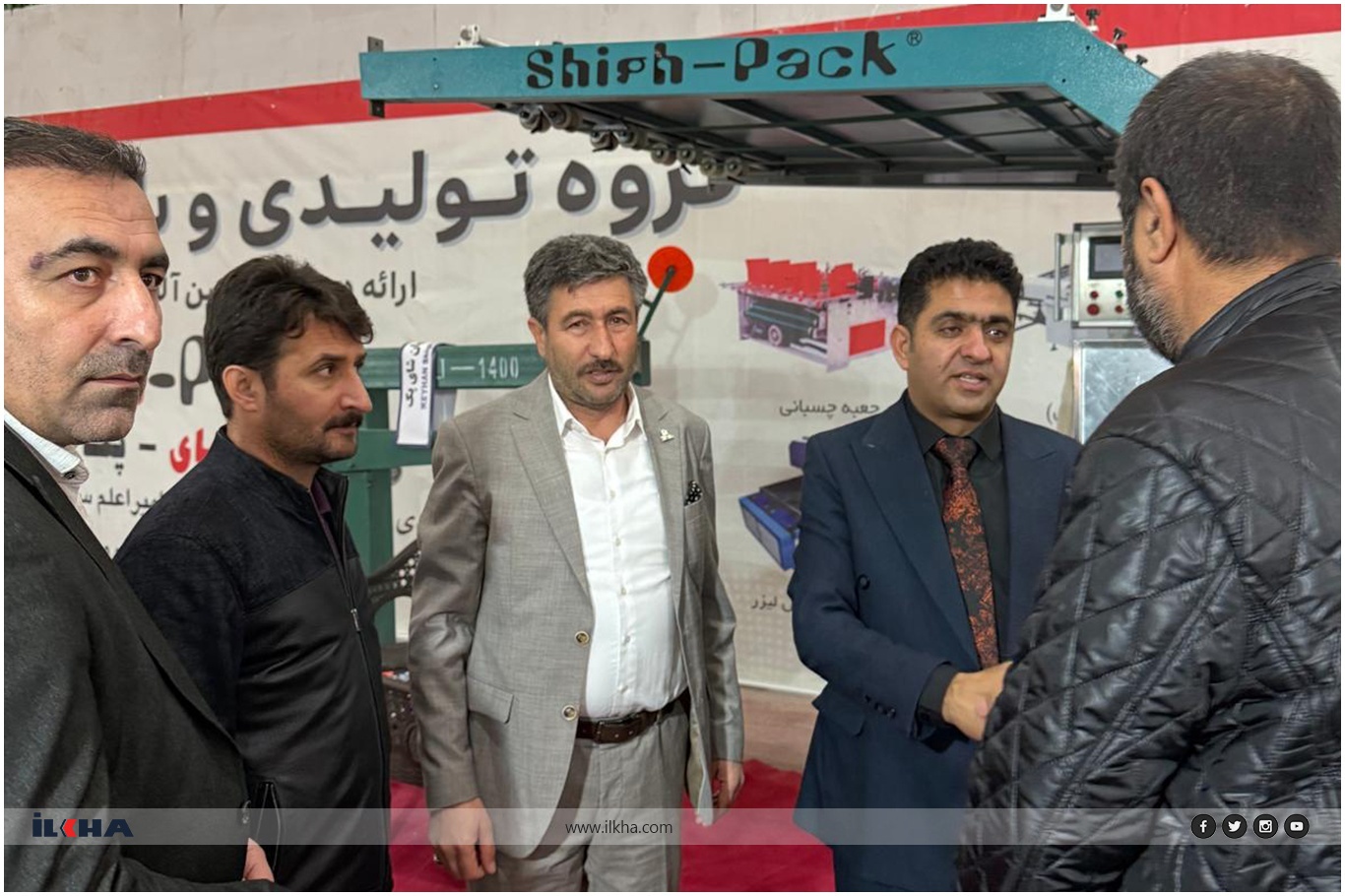 HAKSİAD Van heyeti Tahran’daki fuara katıldı