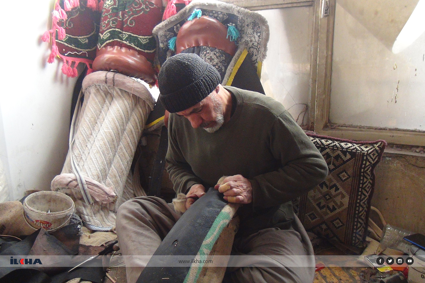 Gaziantep'in son semercisi: Hayvancılık azalınca mesleğimiz öldü