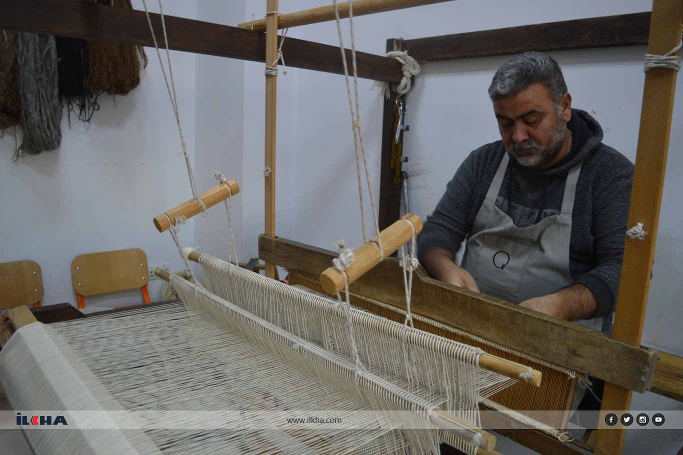 Coğrafi işaretli tiftiği ilmek ilmek dokuyarak sanatta dönüştürüyorlar