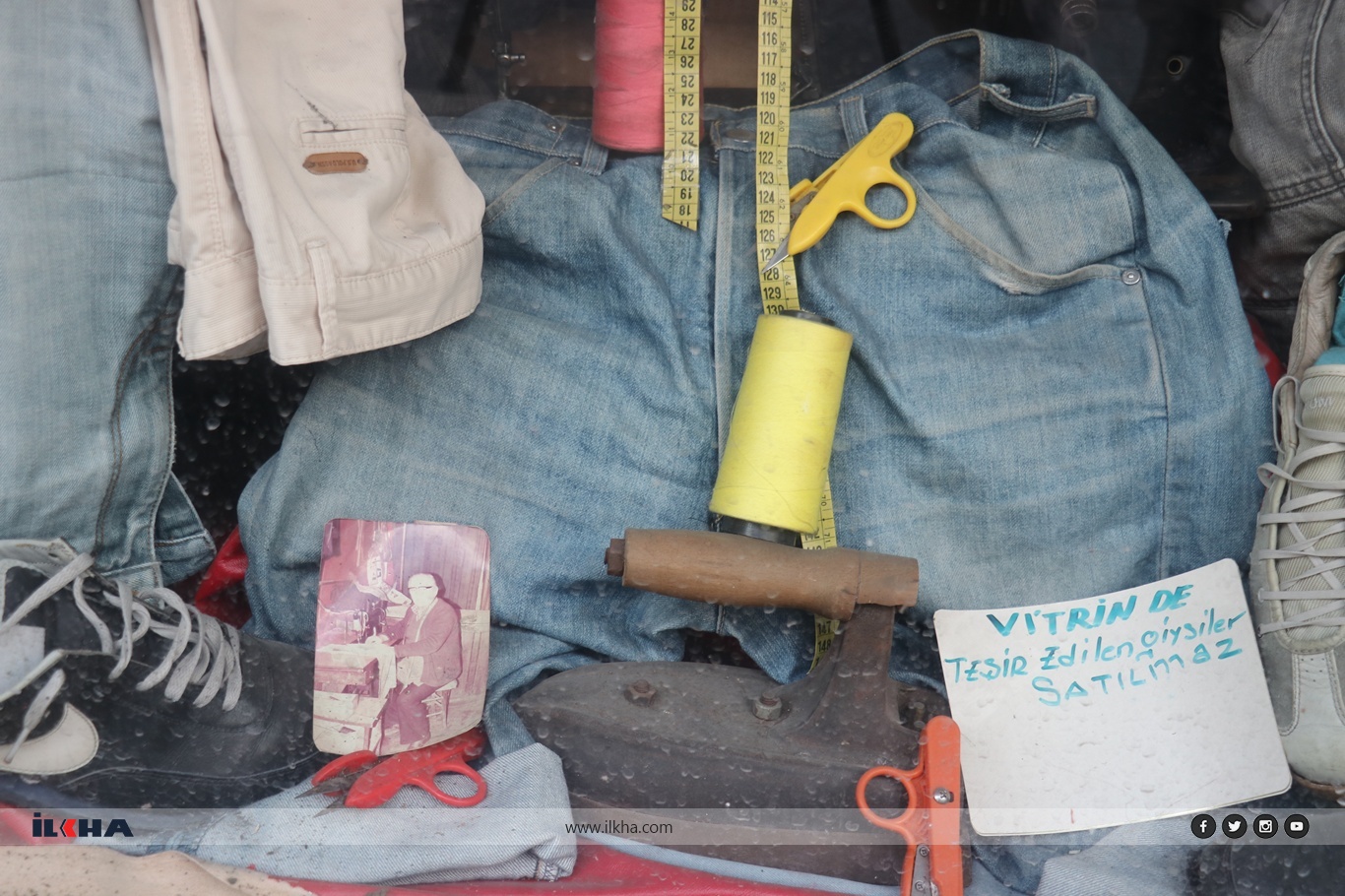67 yıldır aynı yerde terzilik yapıyor
