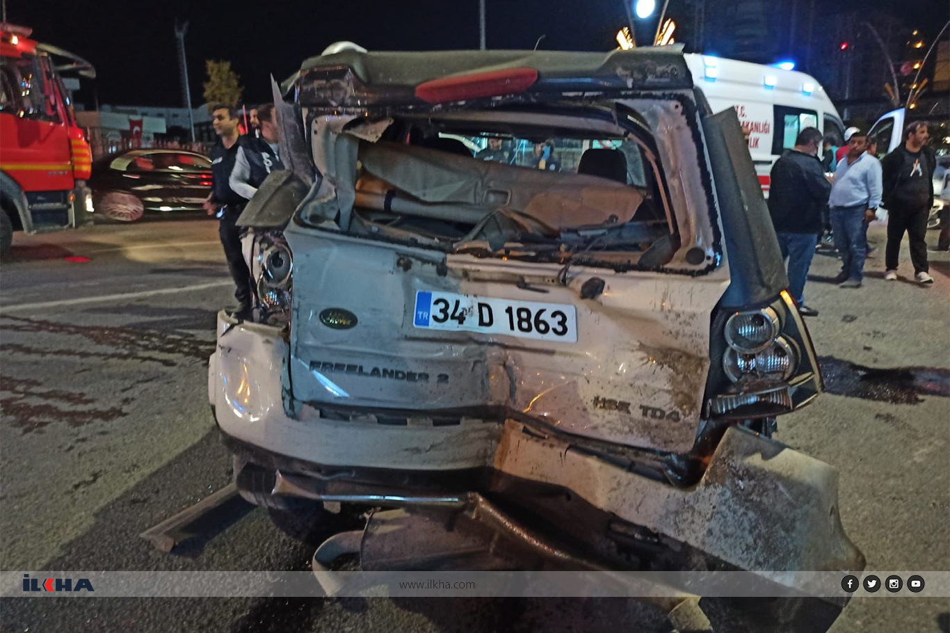 Şanlıurfa’da trafik kazası: 2 ölü, 1 yaralı Şanlıurfa’da trafik kazası: 2 ölü, 1 yaralı