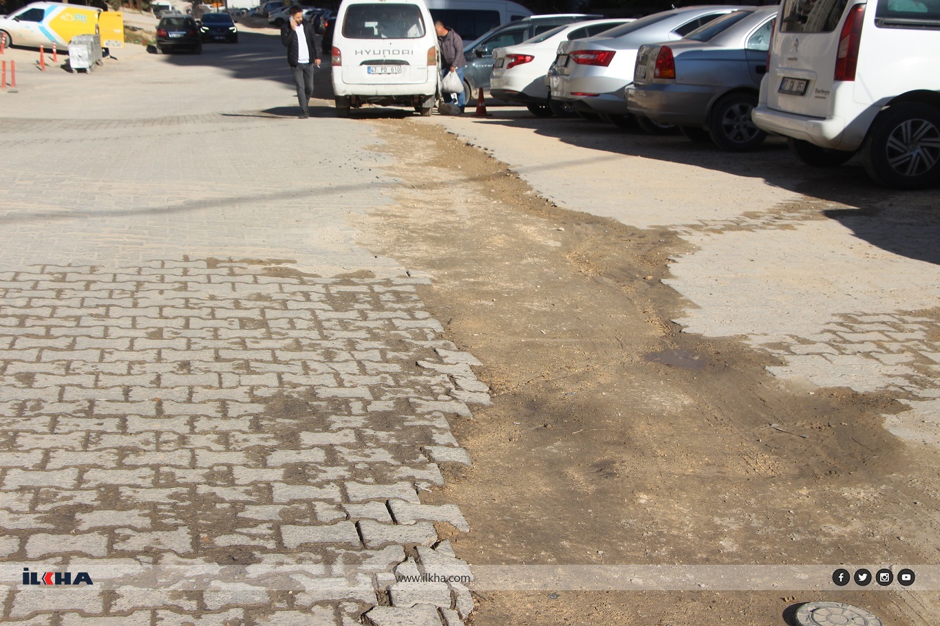 Mardin halkından bozuk yollar ve altyapı tepkisi: Kent bozuk yollardan köyü andırıyor