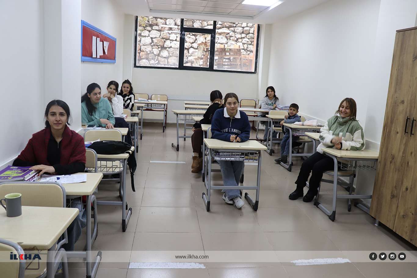 Şırnak’ta gönüllü öğretmenler öğrencileri sınava hazırlıyorlar