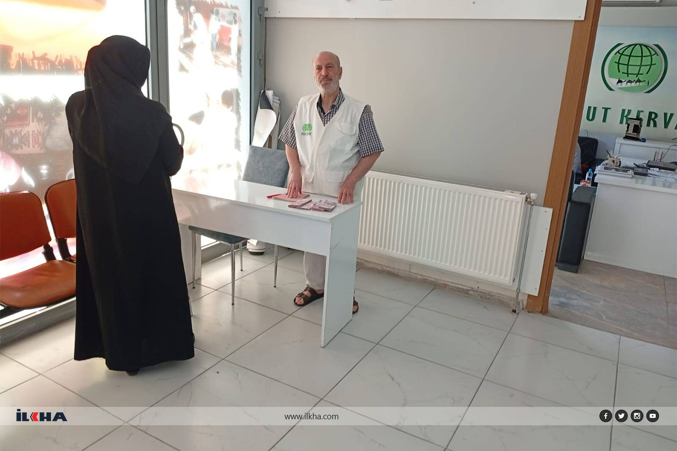Diyarbakırlı hayırsever, umre parasını Gazze'ye bağışladı Diyarbakırlı hayırsever, umre parasını Gazze'ye bağışladı