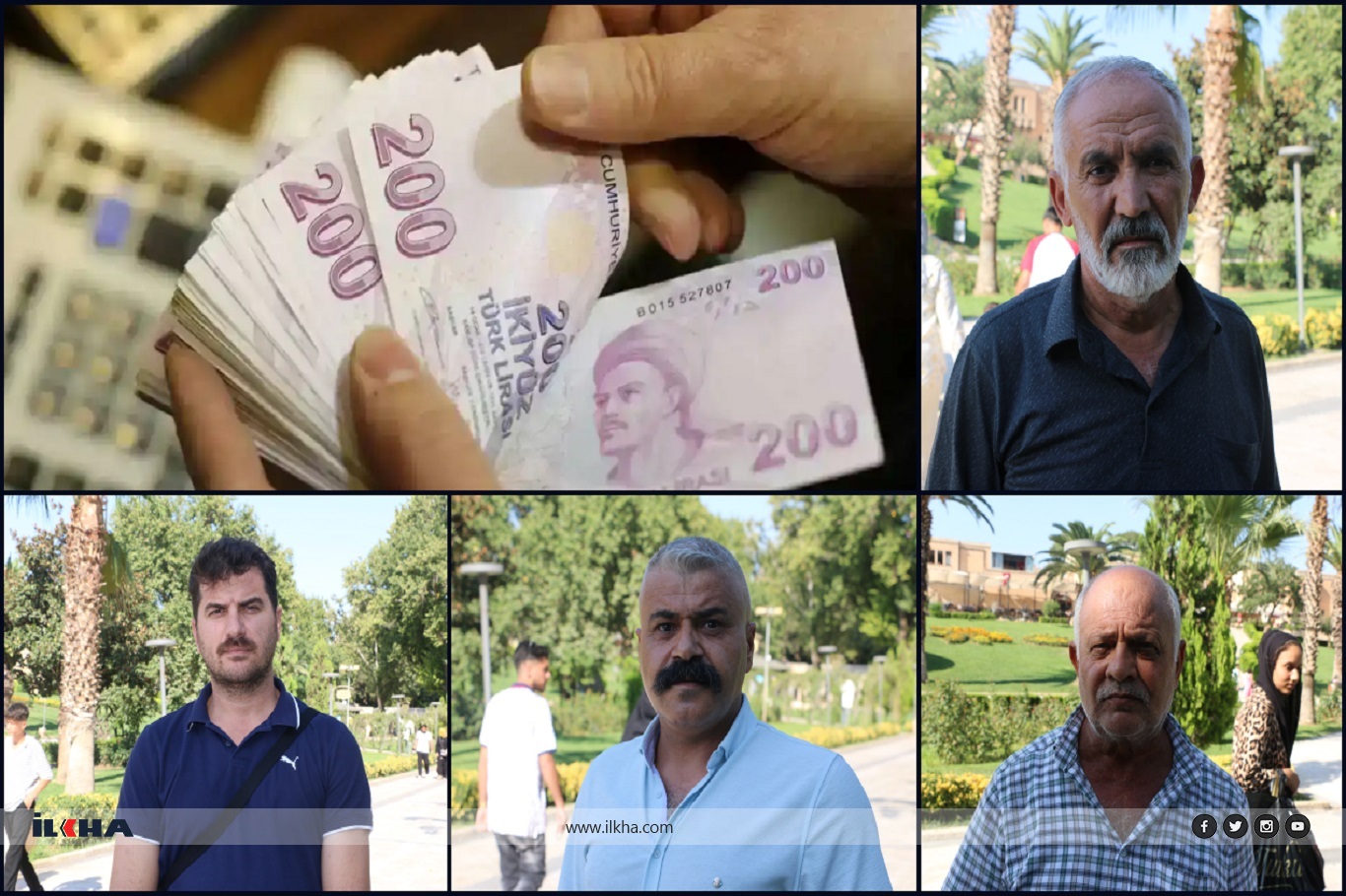 Şanlıurfalılar tepkili: Asgari ücrete ara zam yapılmalı Şanlıurfalılar tepkili: Asgari ücrete ara zam yapılmalı