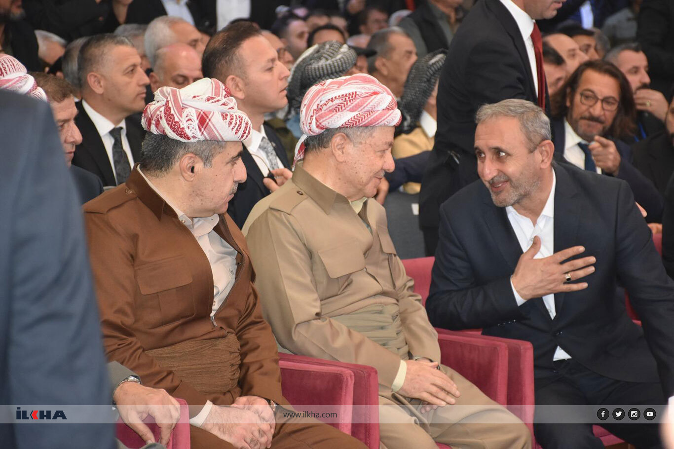 KDP lideri Barzani Melayê Cizîri Sempozyumu'nda konuştu