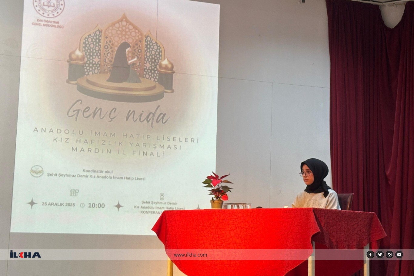 Mardin’de genç hafızlar  finalde bir araya geldi