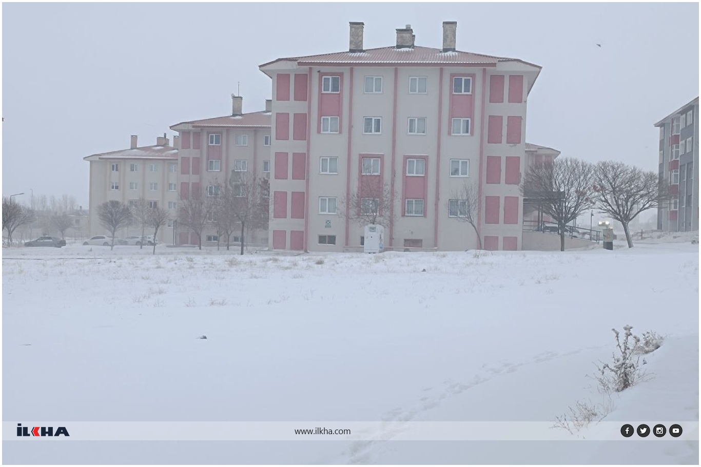 Bitlis’te yoğun kar yağışı ve fırtına: 180 köy yolu ulaşıma kapandı