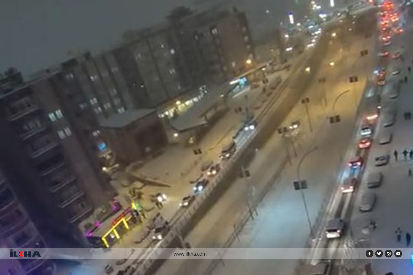 Batman'da kar trafiği felç etti: Ara sokaklar ulaşıma kapandı
