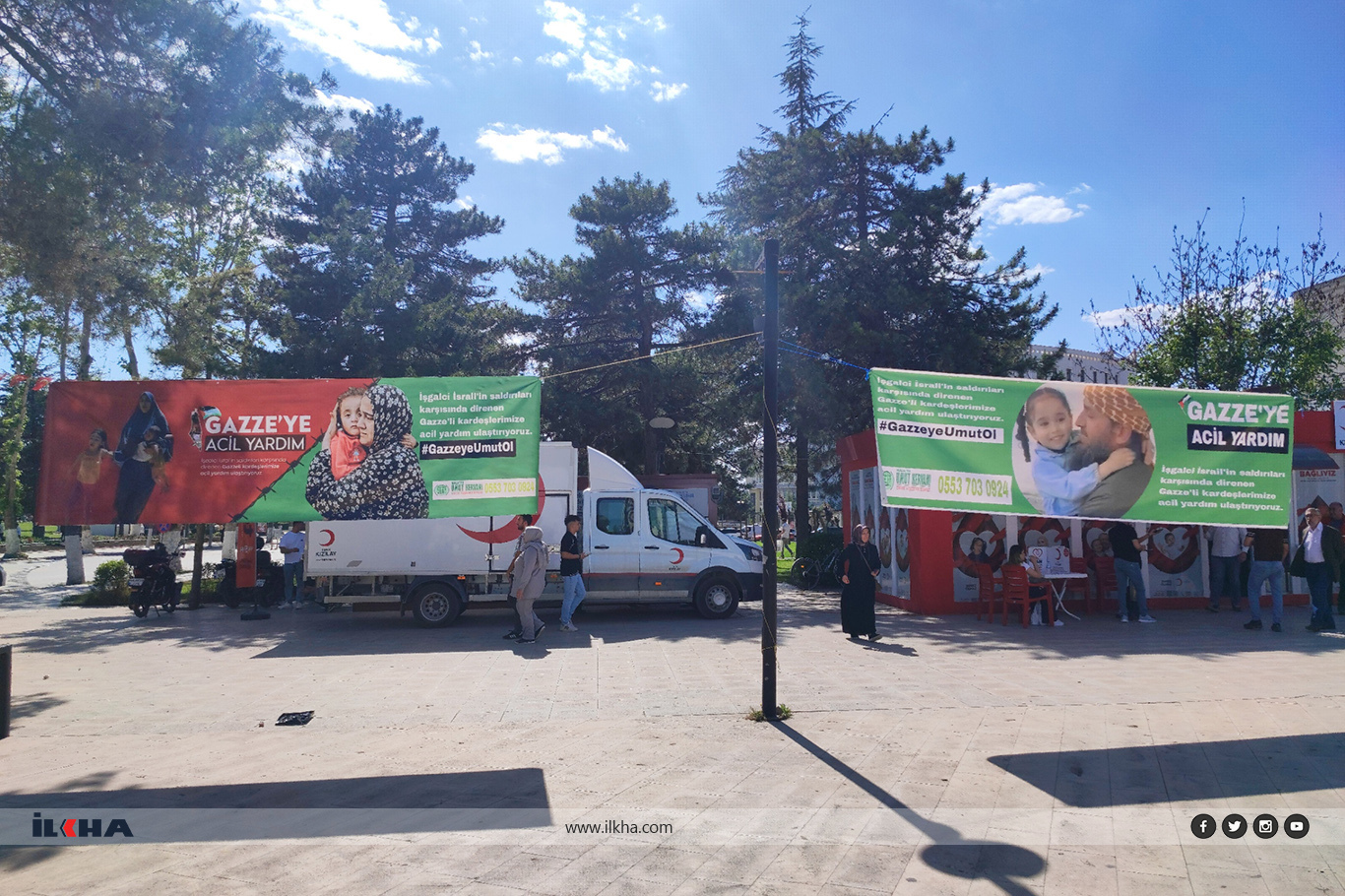 Malatya'da "Gazze'ye Umut Ol" kermesi düzenlendi Malatya'da "Gazze'ye Umut Ol" kermesi düzenlendi