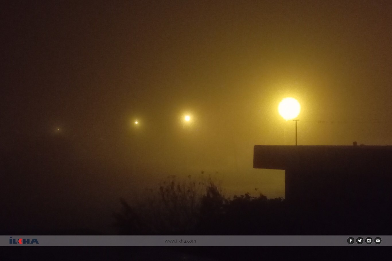 Mardin’de yoğun sis etkili oldu 