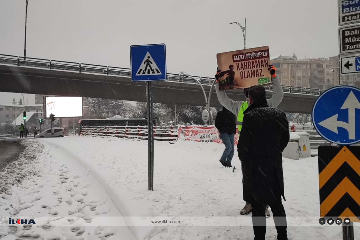 Hür Gençlik Şanlıurfa’dan Gazze için anlamlı farkındalık çalışması