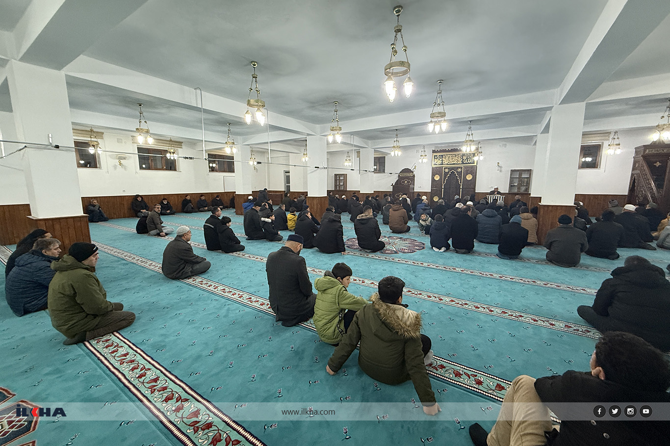 Konya’da gençler yeni yılın ilk sabah namazında buluştu