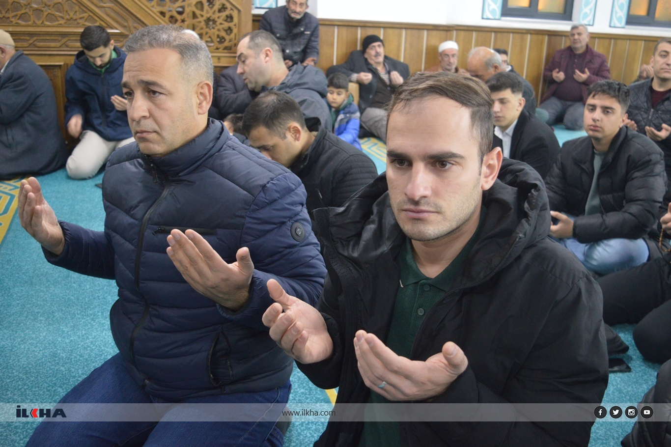 Siirt’te Regaib Kandili’nde Filistin ve mazlum coğrafyalar için dualar edildi