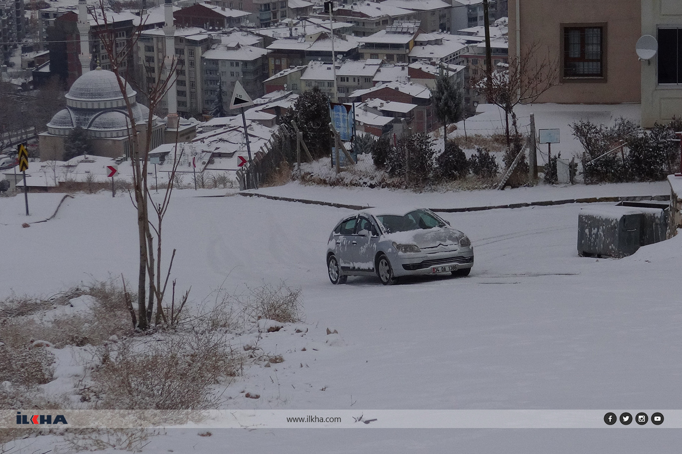 Malatya'da kış mevsiminin ilk kar yağışı: Sevinç ve mağduriyet bir arada 