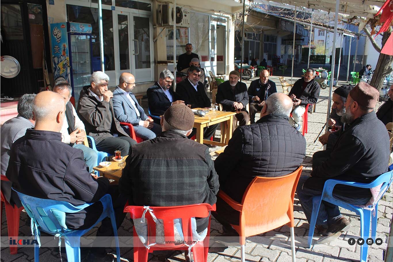 HÜDA PAR Milletvekili Dinç, Arıcak’ta halkla buluştu