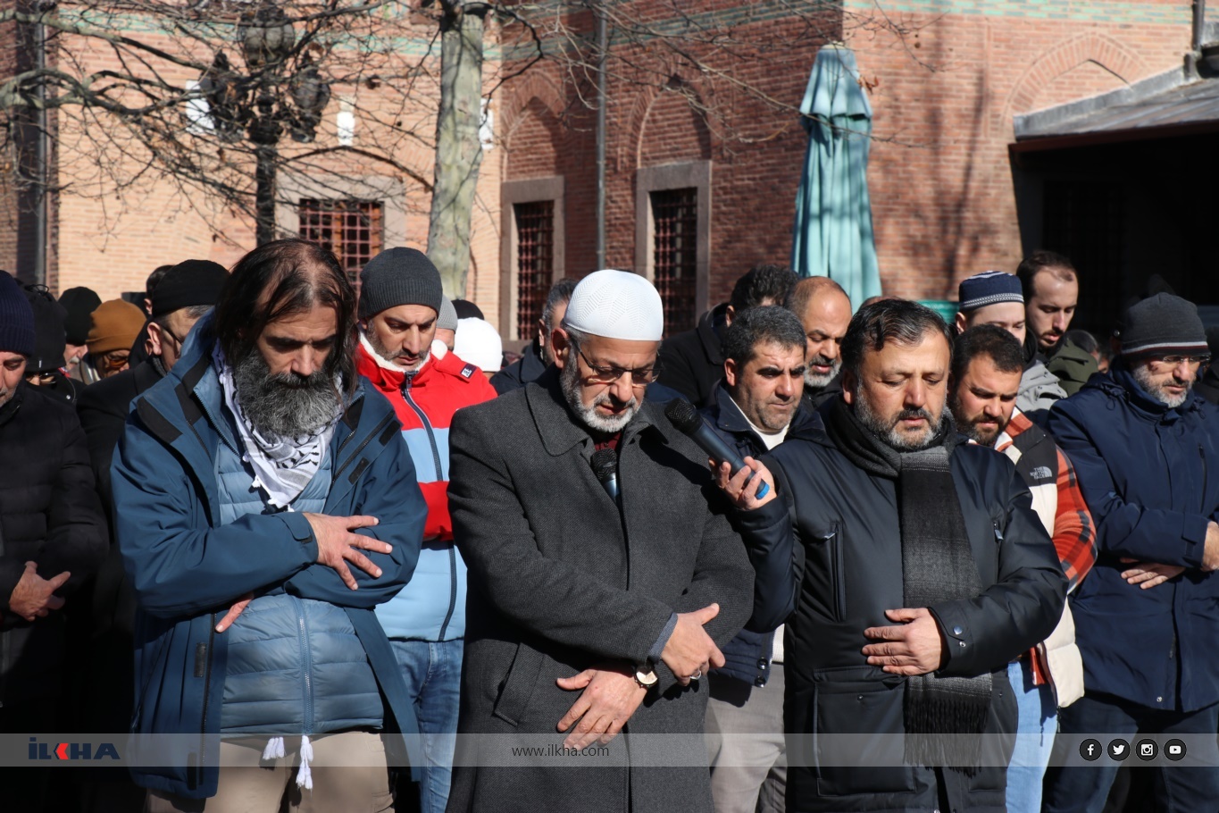 Ankara'da İzzeddin el-Kassam Tugayları komutanları için gıyabi cenaze namazı kılındı