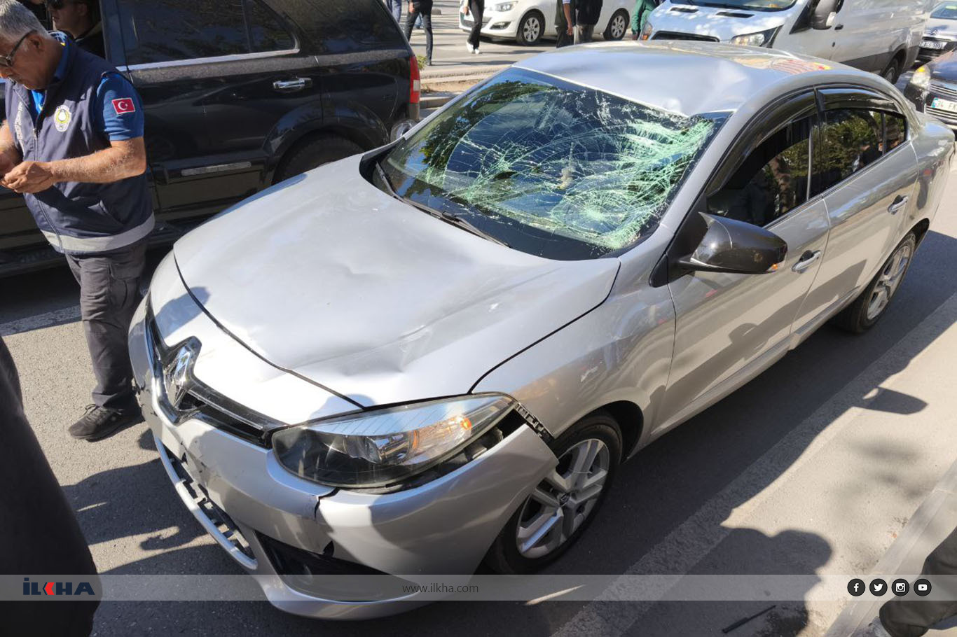 Batman'da otomobil, bisiklet sürücüsüne çarptı Batman'da otomobil, bisiklet sürücüsüne çarptı