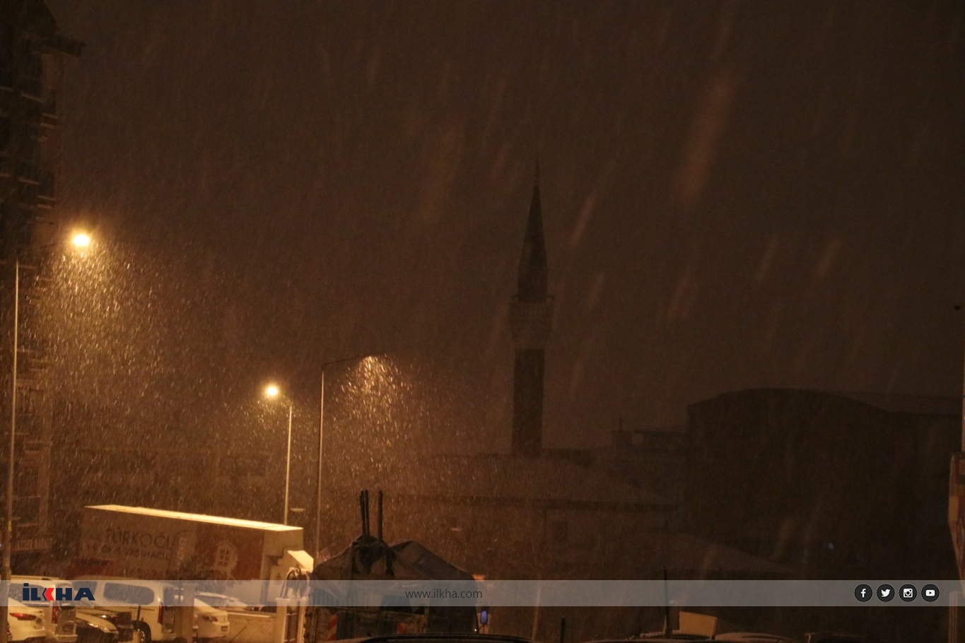 Ankara’da kar yağışı etkili oldu