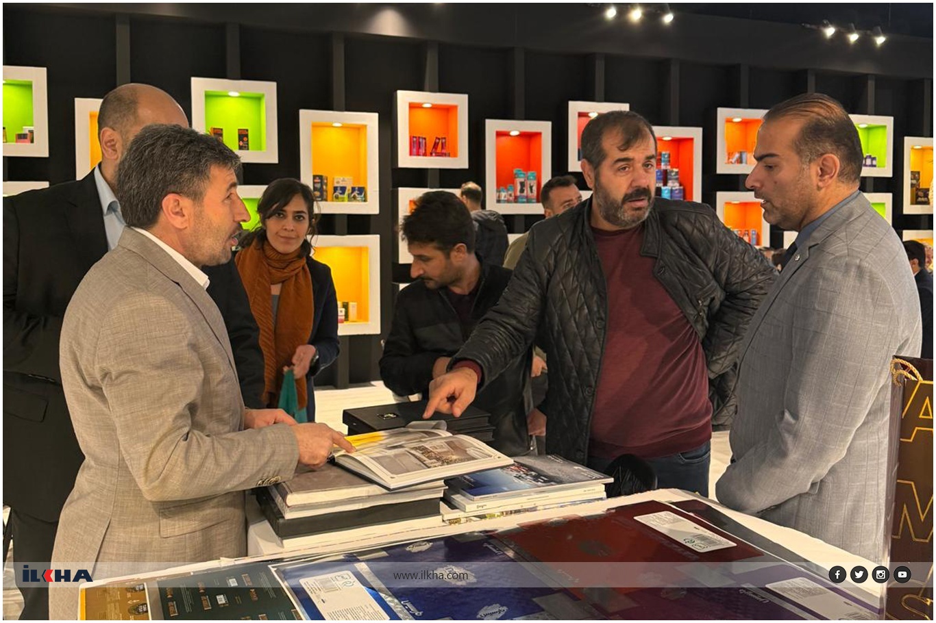 HAKSİAD Van heyeti Tahran’daki fuara katıldı