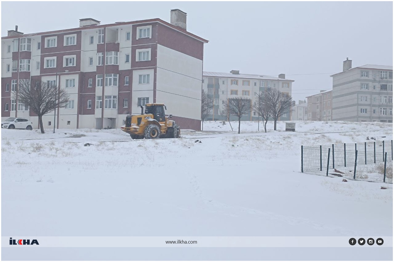 Bitlis’te yoğun kar yağışı ve fırtına: 180 köy yolu ulaşıma kapandı