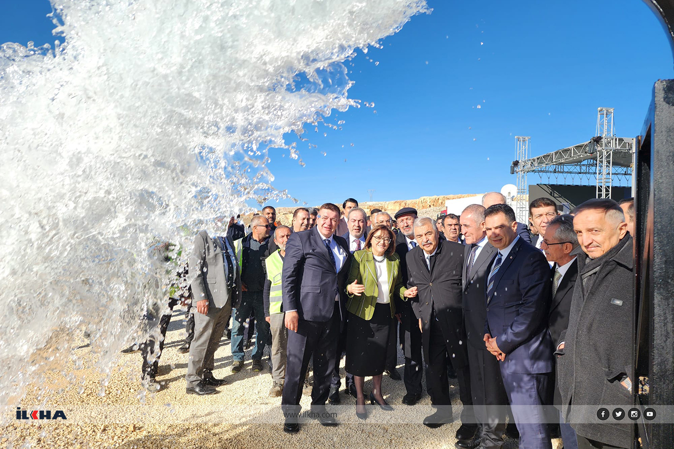 Gaziantep Fırat-OSB İsale Hattı Projesi'nin açılışı gerçekleşti