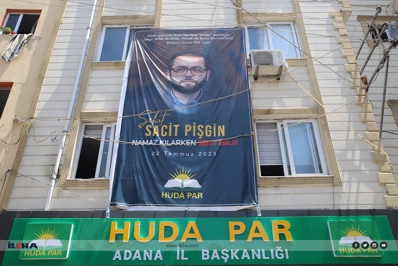 AK PARTİ MKYK Üyesi Külünk'ten HÜDA PAR Adana İl Başkanlığına taziye ziyareti
