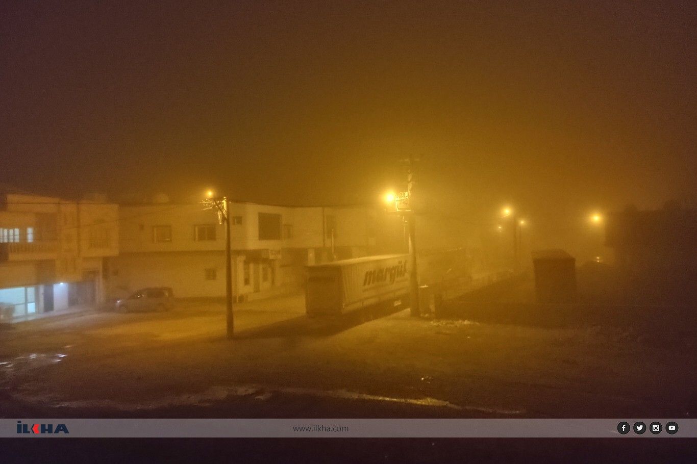 Mardin’de yoğun sis etkili oldu 