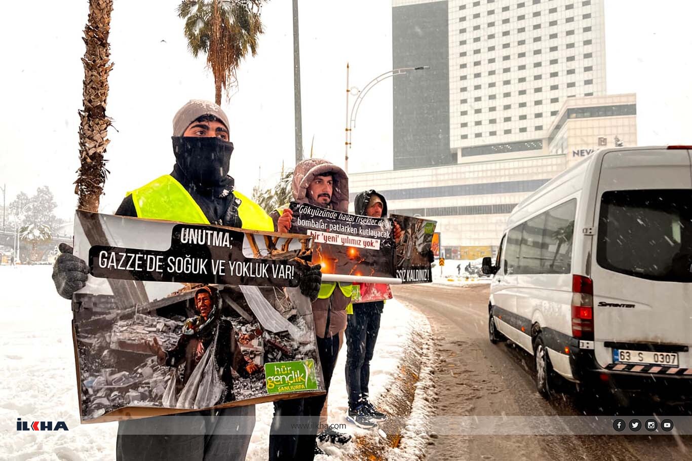 Hür Gençlik Şanlıurfa’dan Gazze için anlamlı farkındalık çalışması