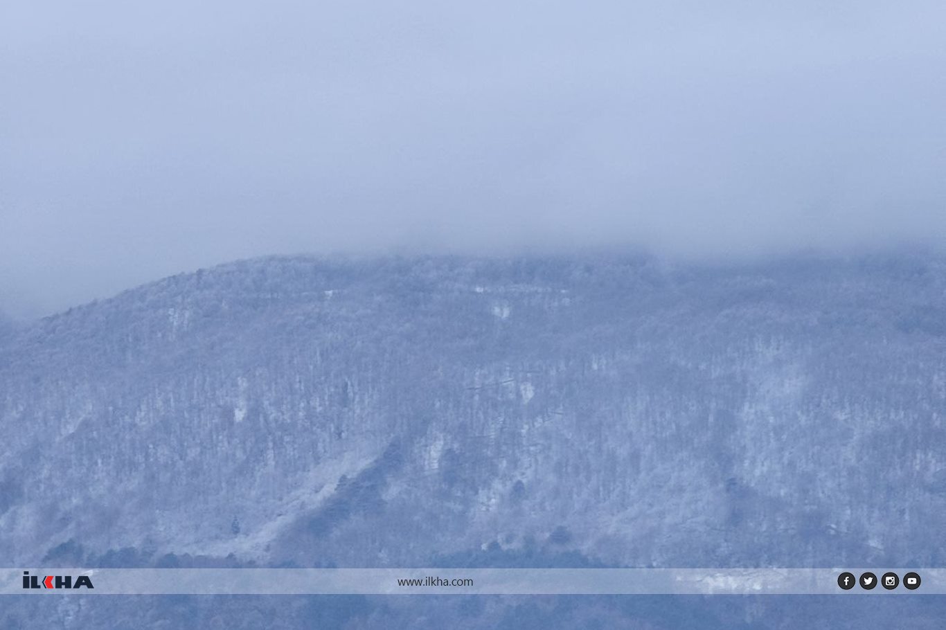 Uludağ’ın etekleri beyaza büründü, Bursa'da kar beklentisi sürüyor