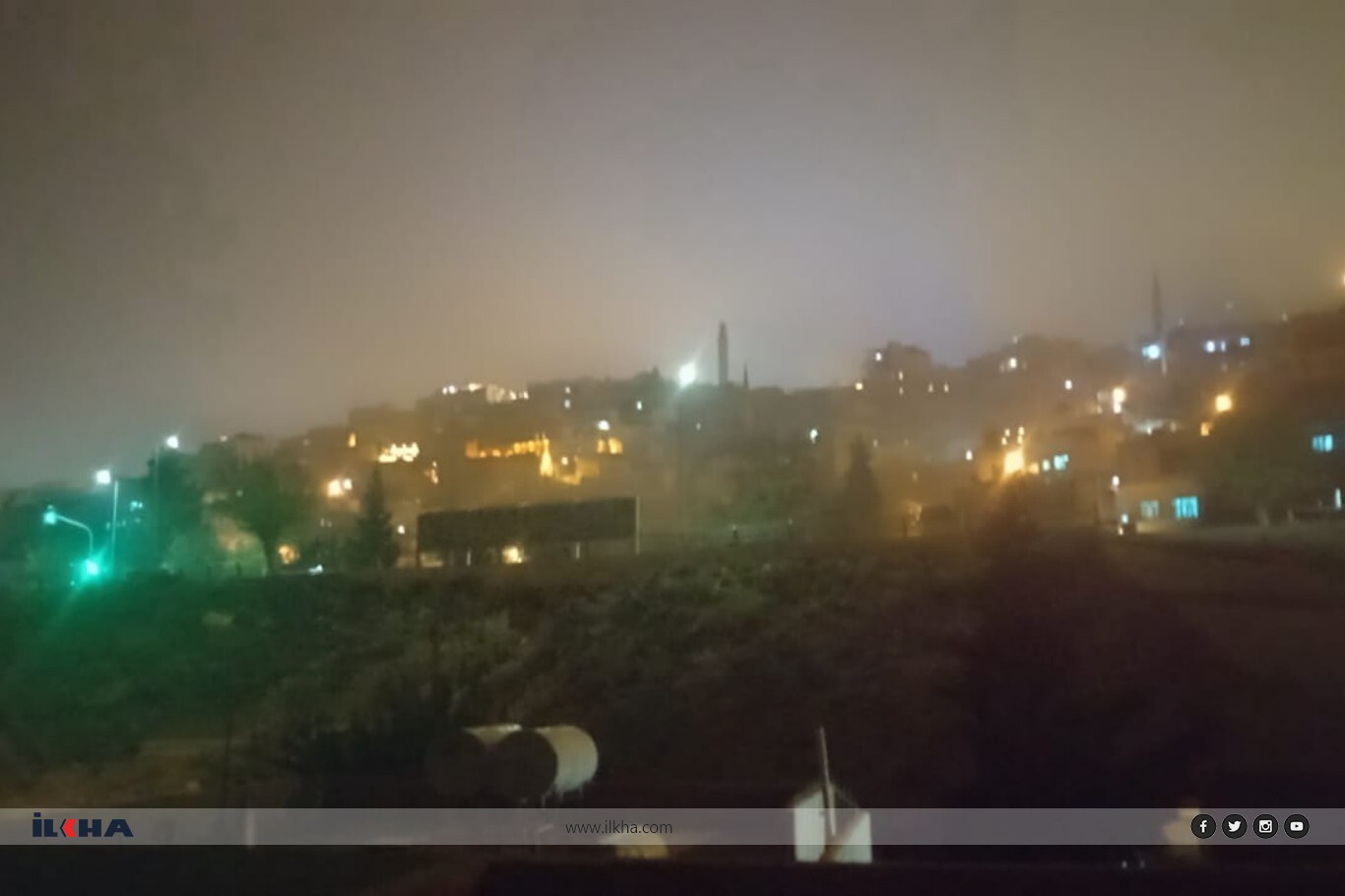 Mardin’de yoğun sis etkili oldu 