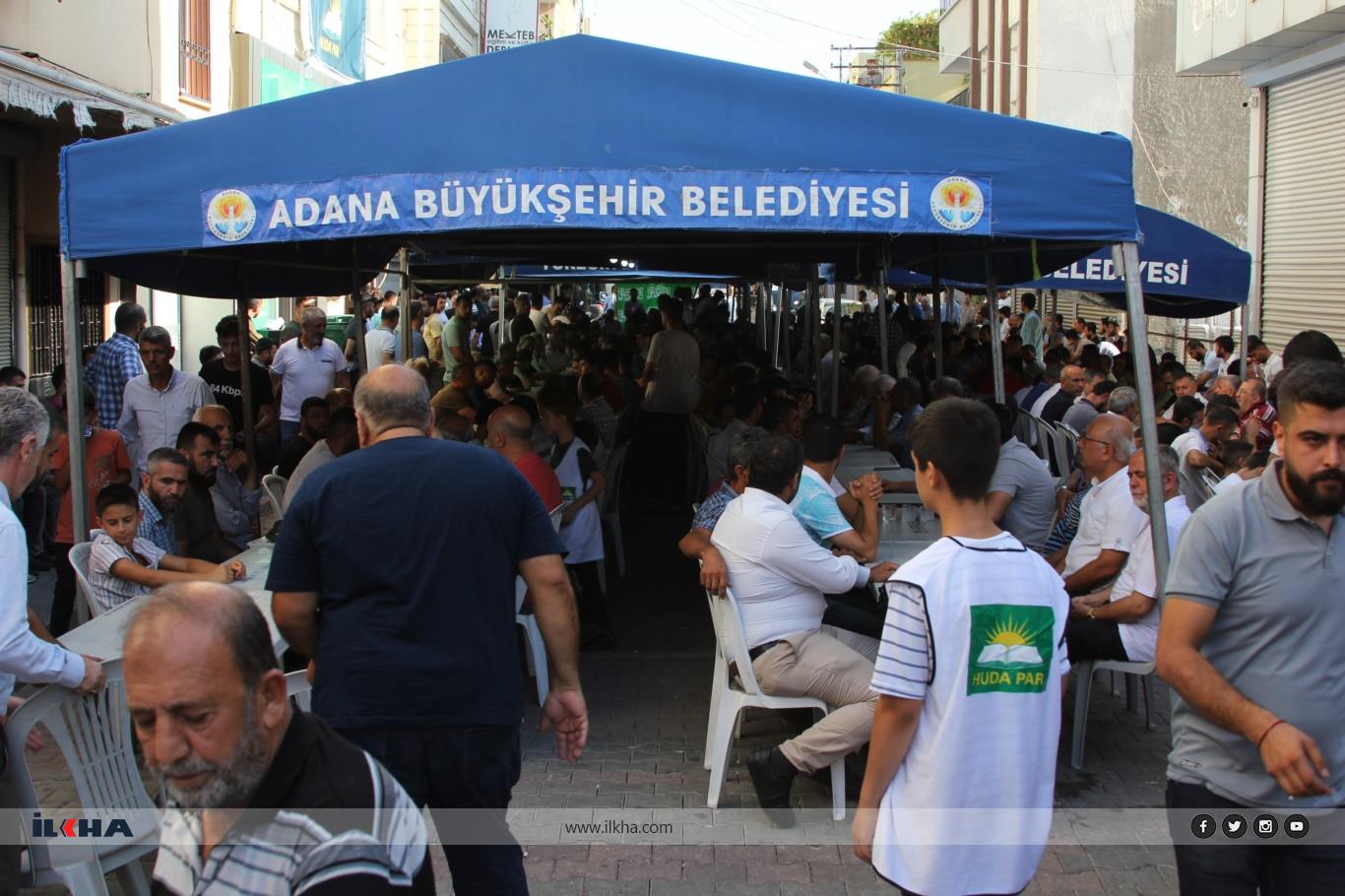 Taziyenin son gününde şehid Sacit Pişgin için mevlid verildi