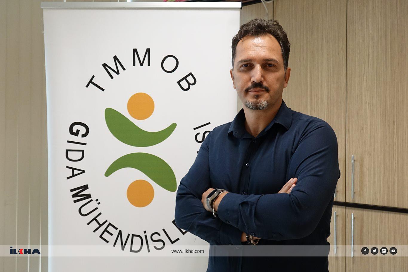 Bursa Gıda Mühendisleri Odası Başkanı Serkan Durmuş