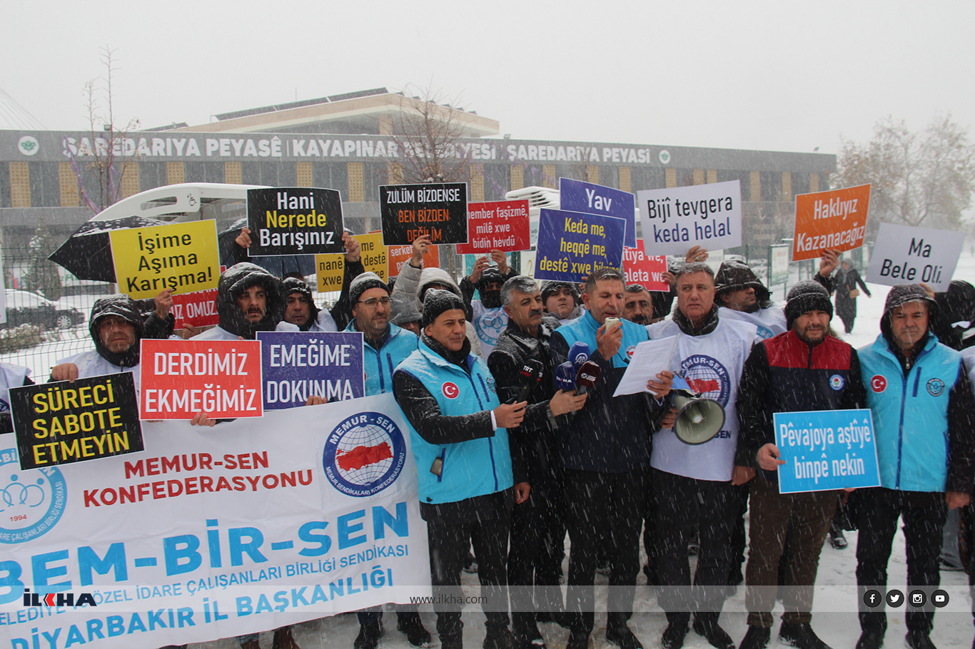 Memur-Sen: Diyarbakır’da DEM’li belediyelerde emekçi kıyımı dur durak bilmiyor!