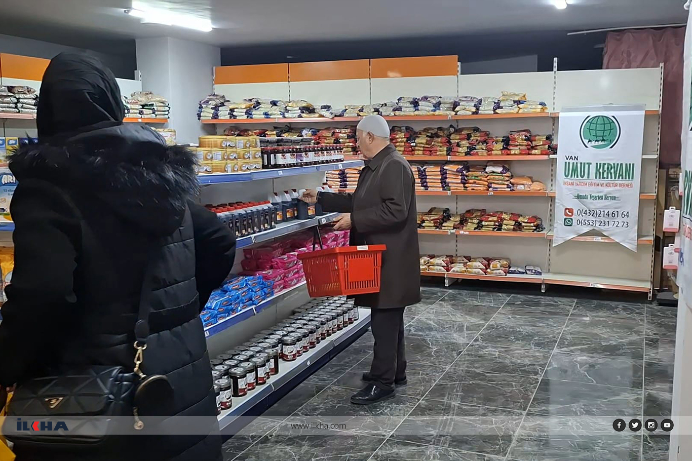 Umut Kervanı Van’da Regaib Kandili vesilesiyle onlarca aileyi sevindirdi