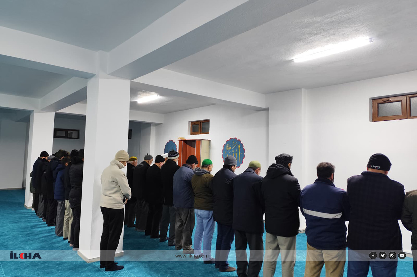 Konya’da gençler yeni yılın ilk sabah namazında buluştu