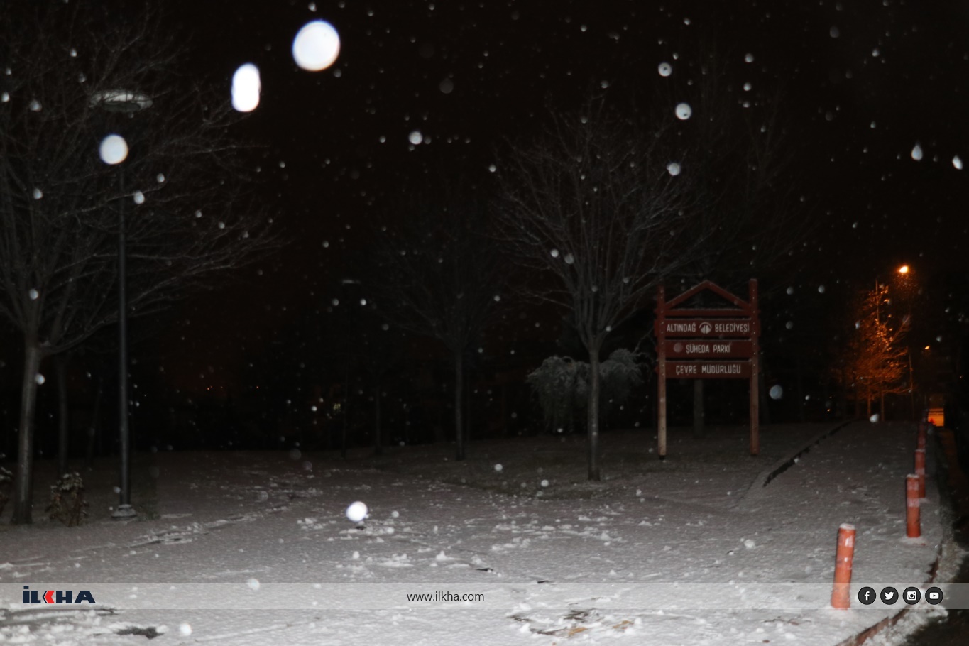 Ankara’da kar yağışı etkili oldu