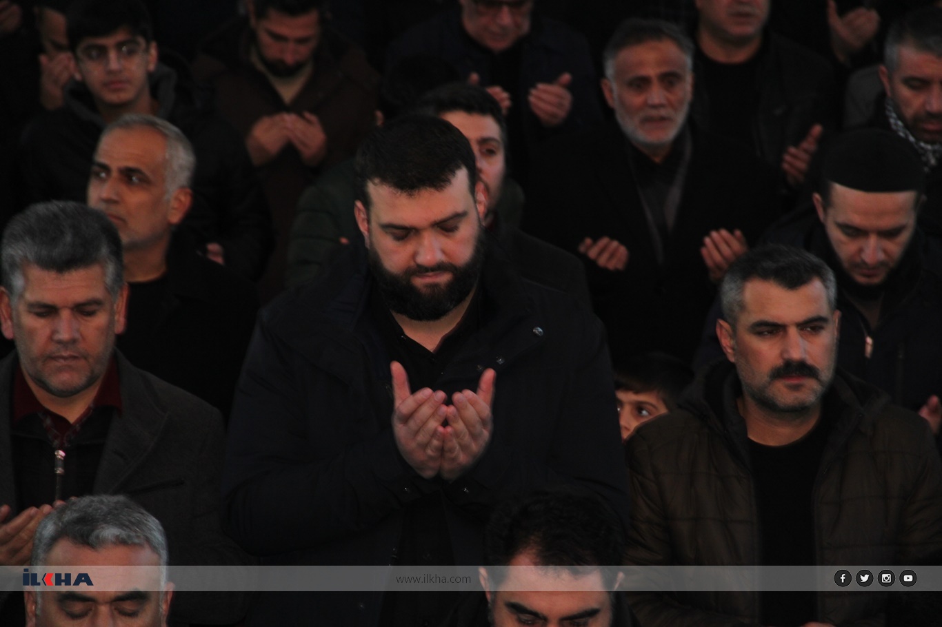 Batman'da Ebu Ubeyde ve Gazze şehitleri için gıyabi cenaze namazı kılındı