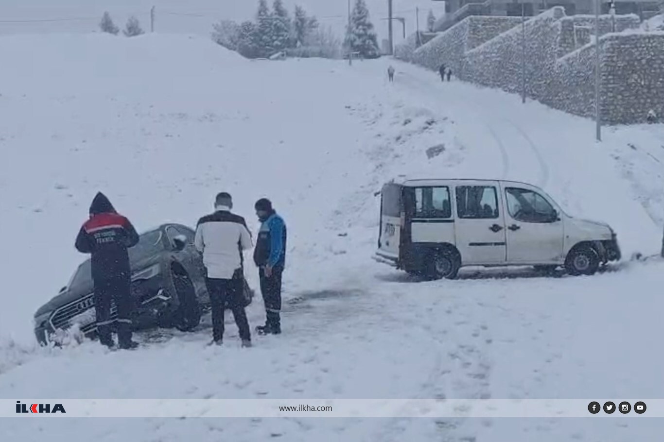 Batman'da beklenen kar yağışı etkili oldu