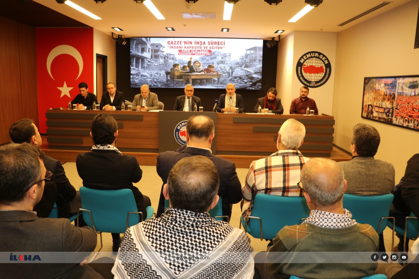 Gazze’nin inşa sürecinde eğitim ve insani kapasite masaya yatırıldı