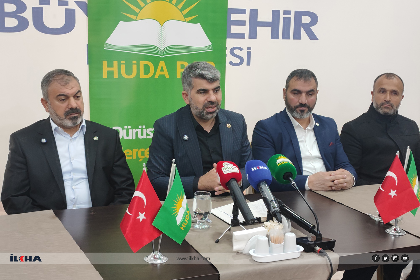 HÜDA PAR Milletvekili Dinç'ten Malatya'da terör, uyuşturucu, deprem konutları ve işyerleri vurgusu