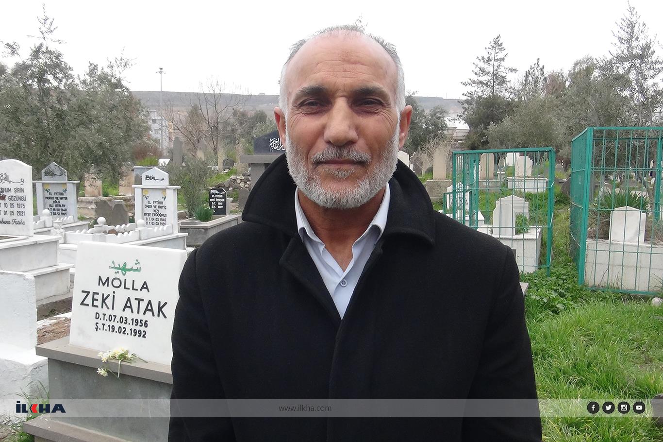 Şehid Şeyh Zeki Atak Kabri başında yâd edildi Şehid Şeyh Zeki Atak Kabri başında yâd edildi