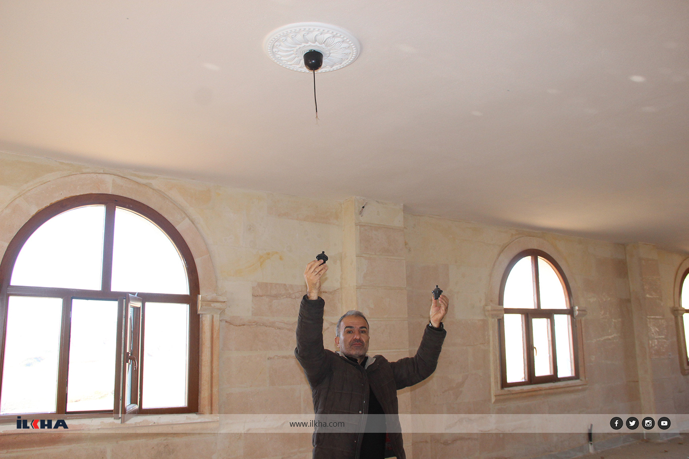 Cizre’de yeni inşa edilen cami sahipsiz kaldı, madde kullanım alanına dönüştü