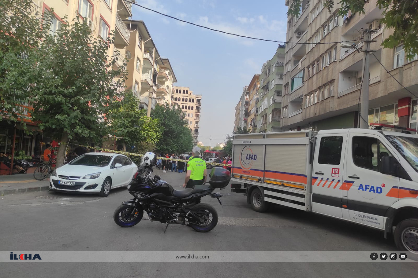 Diyarbakır’da kolonlarında hasar oluşan apartman tahliye edildi Diyarbakır’da kolonlarında hasar oluşan apartman tahliye edildi