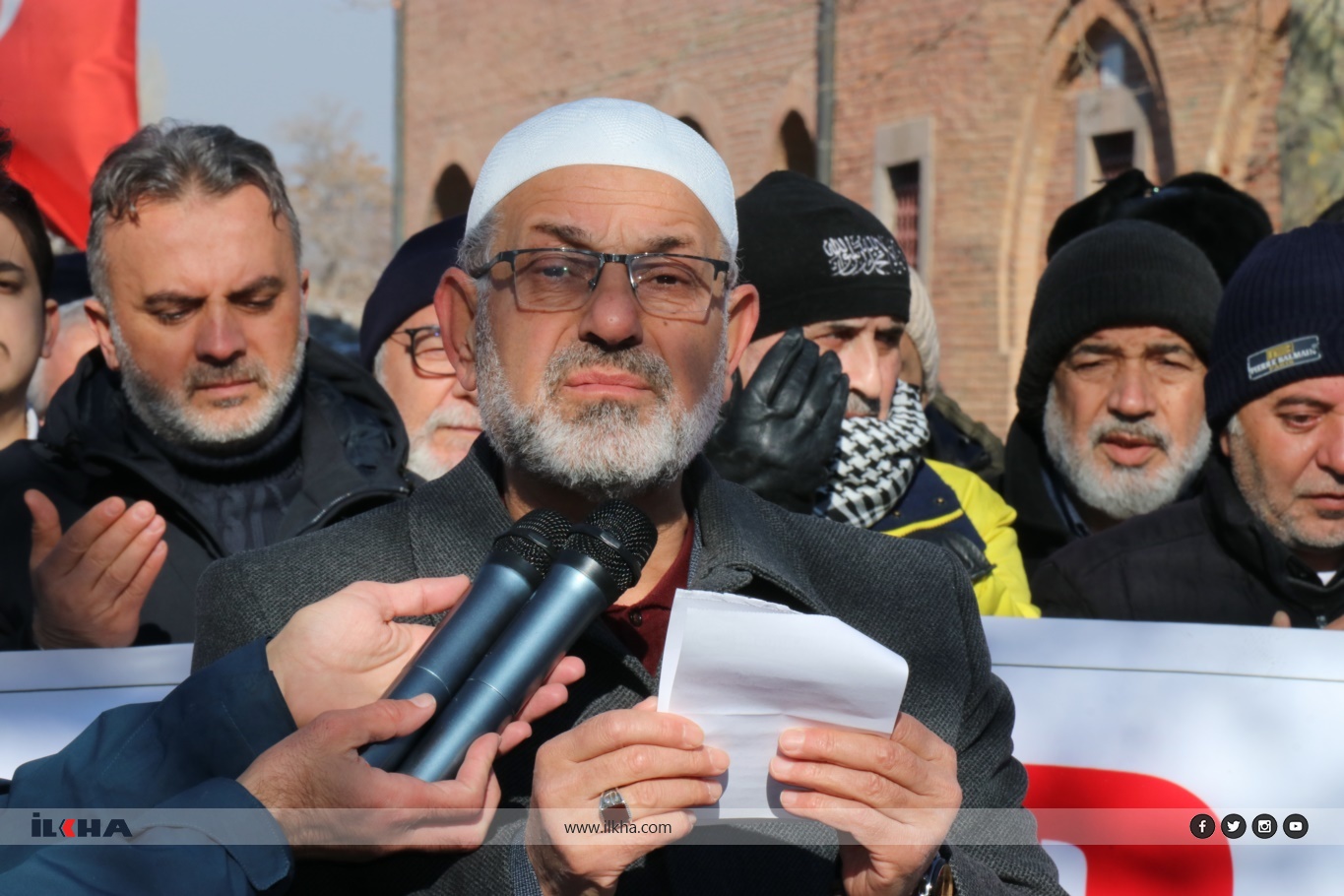 Ankara'da İzzeddin el-Kassam Tugayları komutanları için gıyabi cenaze namazı kılındı