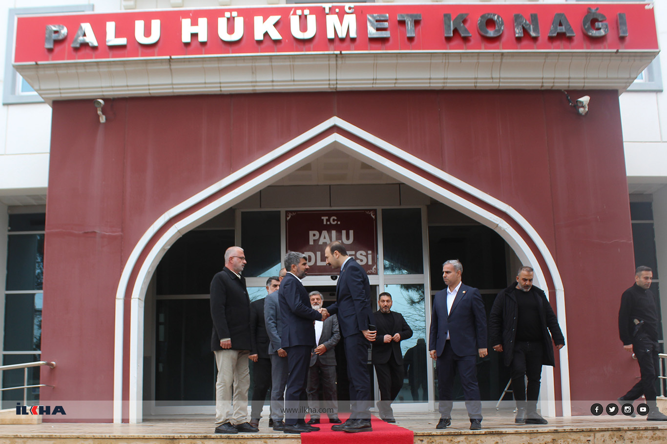 HÜDA PAR’dan Palu Kaymakamı'na ziyaret